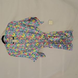 Vintage floral robe
